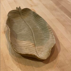 Ceramic Leaf Platter